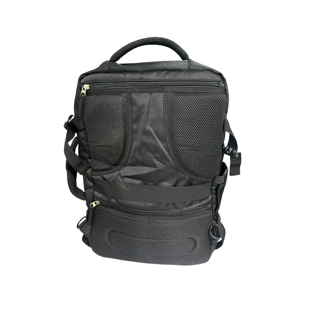 BAGODI Travel Backpack Unisex Large Black Multi-Functional Carry-On Luggage NEW